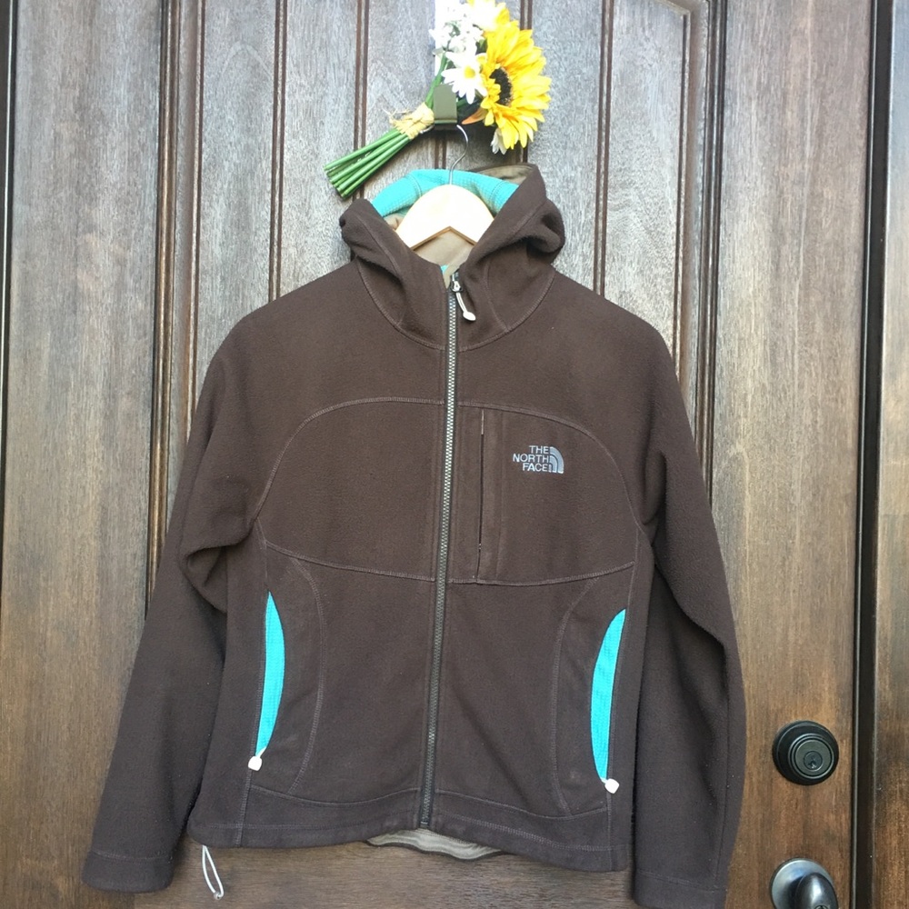 The North Face Windwall fleece jacket.